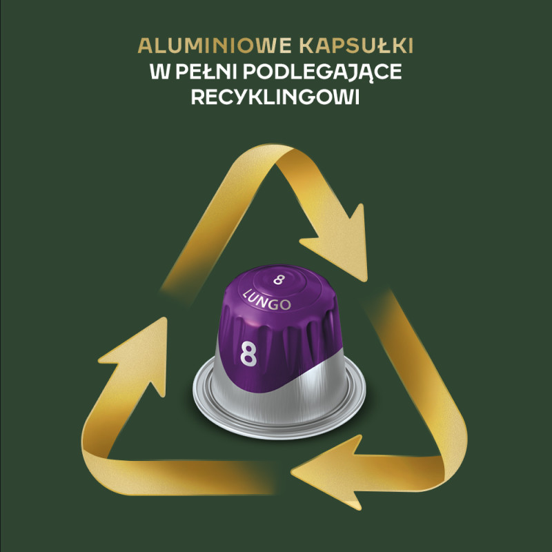 Kapsułki Jacobs Lungo 8 Intenso, 20 kaspułek