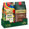 Zestaw Jacobs mix 2x1 kg kawy ziarnistej Jacobs - 1 Zestaw Jacobs mix 2x1 kg kawy ziarnistej Jacobs - 1
