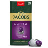 Kapsułki Jacobs Lungo 8 Intenso, intensywność 8 - 10 sztuk, do ekspresów Nespresso® Original* Jacobs - 1 Kapsułki Jacobs Lungo 8 Intenso, intensywność 8 - 10 sztuk, do ekspresów Nespresso® Original* Jacobs - 1