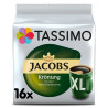 Kapsułki Tassimo Jacobs Krönung XL 16 kaw czarnych, rozmiar XL Tassimo Kapsułki Tassimo Jacobs Krönung XL 16 kaw czarnych, rozmiar XL Tassimo