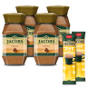 Zestaw kawa rozpuszczalna Jacobs Crema 4x200g + dwie saszetki MILD 3w1, 𝐃𝐀𝐑𝐌𝐎𝐖𝐀 𝐃𝐎𝐒𝐓𝐀𝐖𝐀🚚 Jacobs Zestaw kawa rozpuszczalna Jacobs Crema 4x200g + dwie saszetki MILD 3w1, 𝐃𝐀𝐑𝐌𝐎𝐖𝐀 𝐃𝐎𝐒𝐓𝐀𝐖𝐀🚚 Jacobs