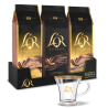 Zestaw kawa ziarnista L'OR Mix 1x ESPRESSO FORZA, 2x CREMA ABSOLU PROFOND, 3x500 g + 𝐬𝐳𝐤𝐥𝐚𝐧𝐤𝐚 𝐠𝐫𝐚𝐭𝐢𝐬, 𝐃𝐀𝐑𝐌𝐎𝐖𝐀 𝐃𝐎𝐒𝐓𝐀𝐖𝐀🚚 L'OR Zestaw kawa ziarnista L'OR Mix 1x ESPRESSO FORZA, 2x CREMA ABSOLU PROFOND, 3x500 g + 𝐬𝐳𝐤𝐥𝐚𝐧𝐤𝐚 𝐠𝐫𝐚𝐭𝐢𝐬, 𝐃𝐀𝐑𝐌𝐎𝐖𝐀 𝐃𝐎𝐒𝐓𝐀𝐖𝐀🚚 L'OR
