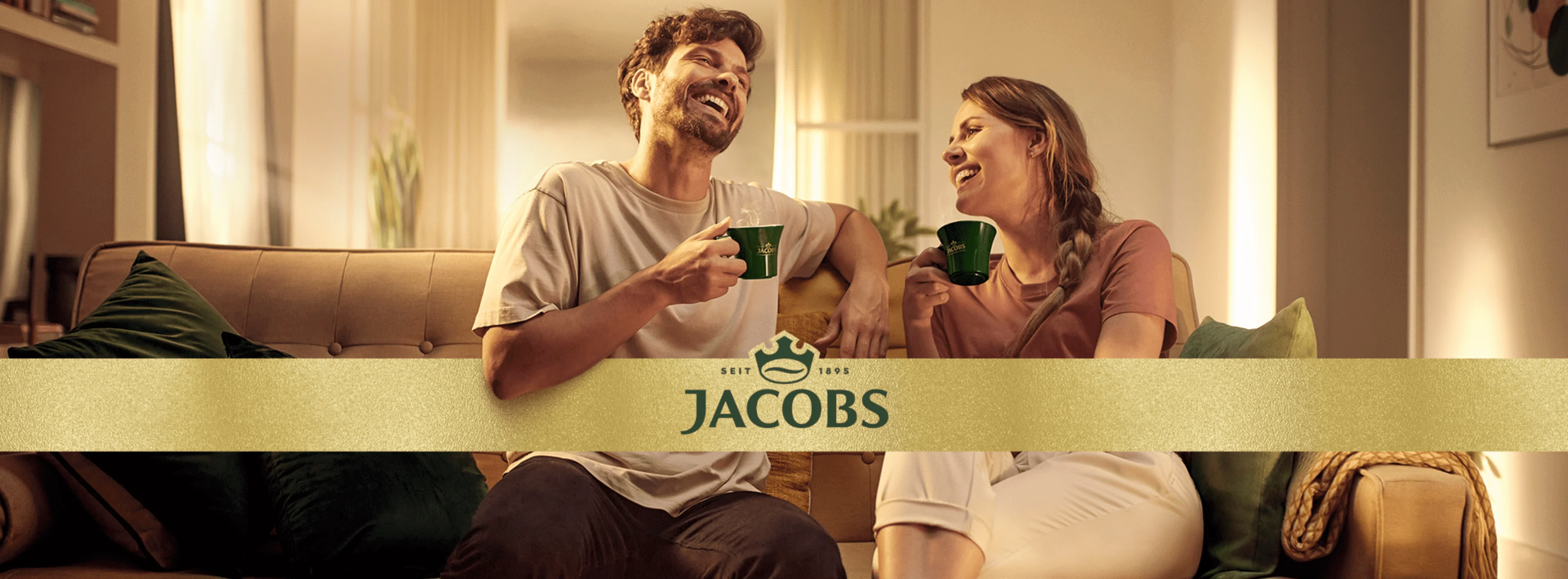 Jacobs 100% Arabica banner second