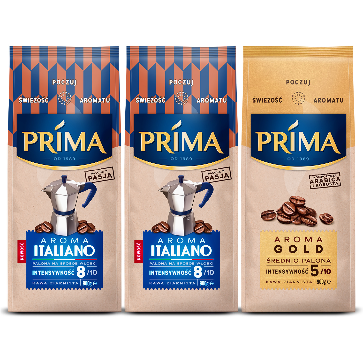 2x Prima Italiano + 1x Prima Gold